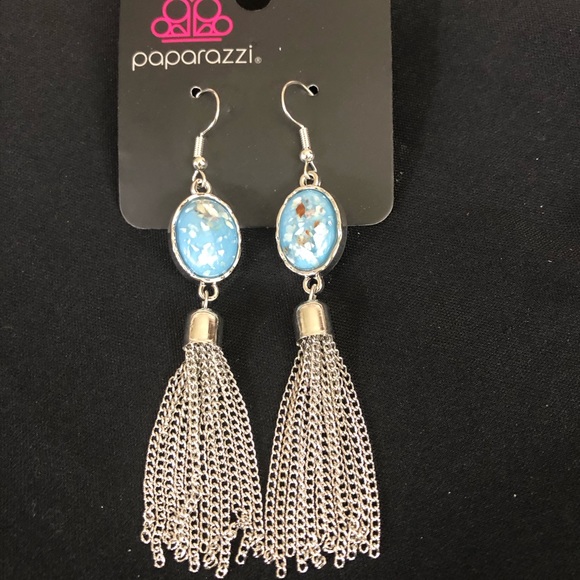 3 FOR $15🔥Oceanic Opalescence Blue Earrings - Picture 4 of 4